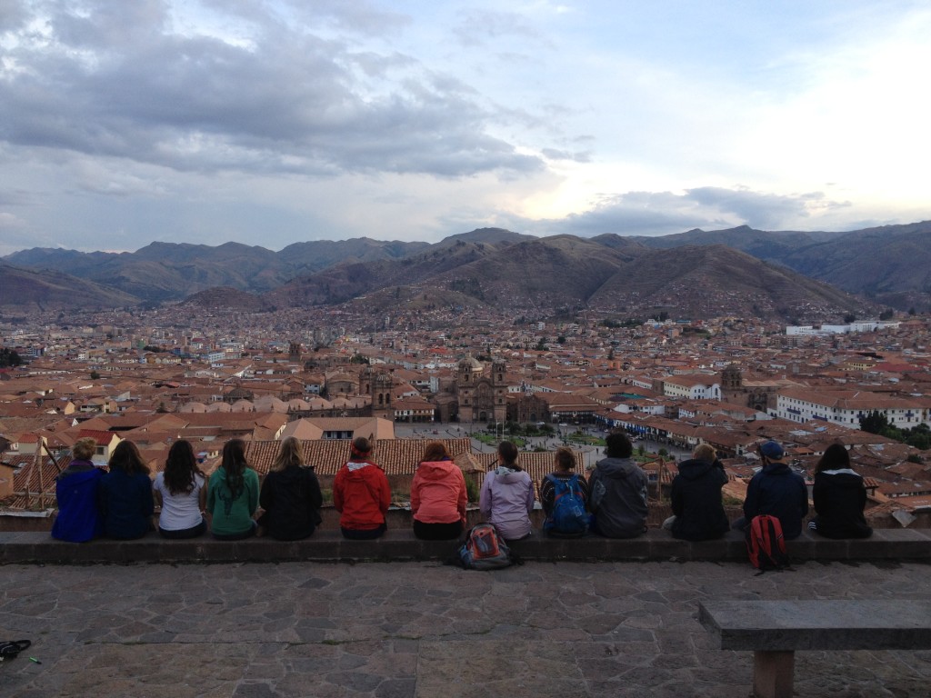 Pondering the lessons learned while enjoying the sunset over Cusco