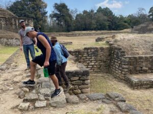 The Mayan ruins in Ichimxe
