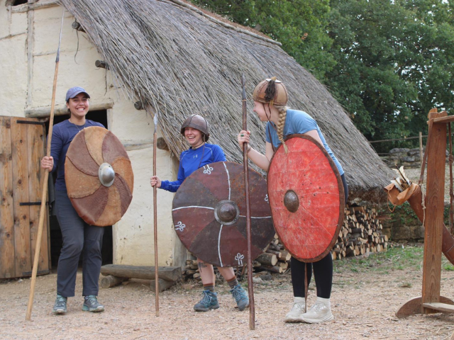 learning medieval fight skills